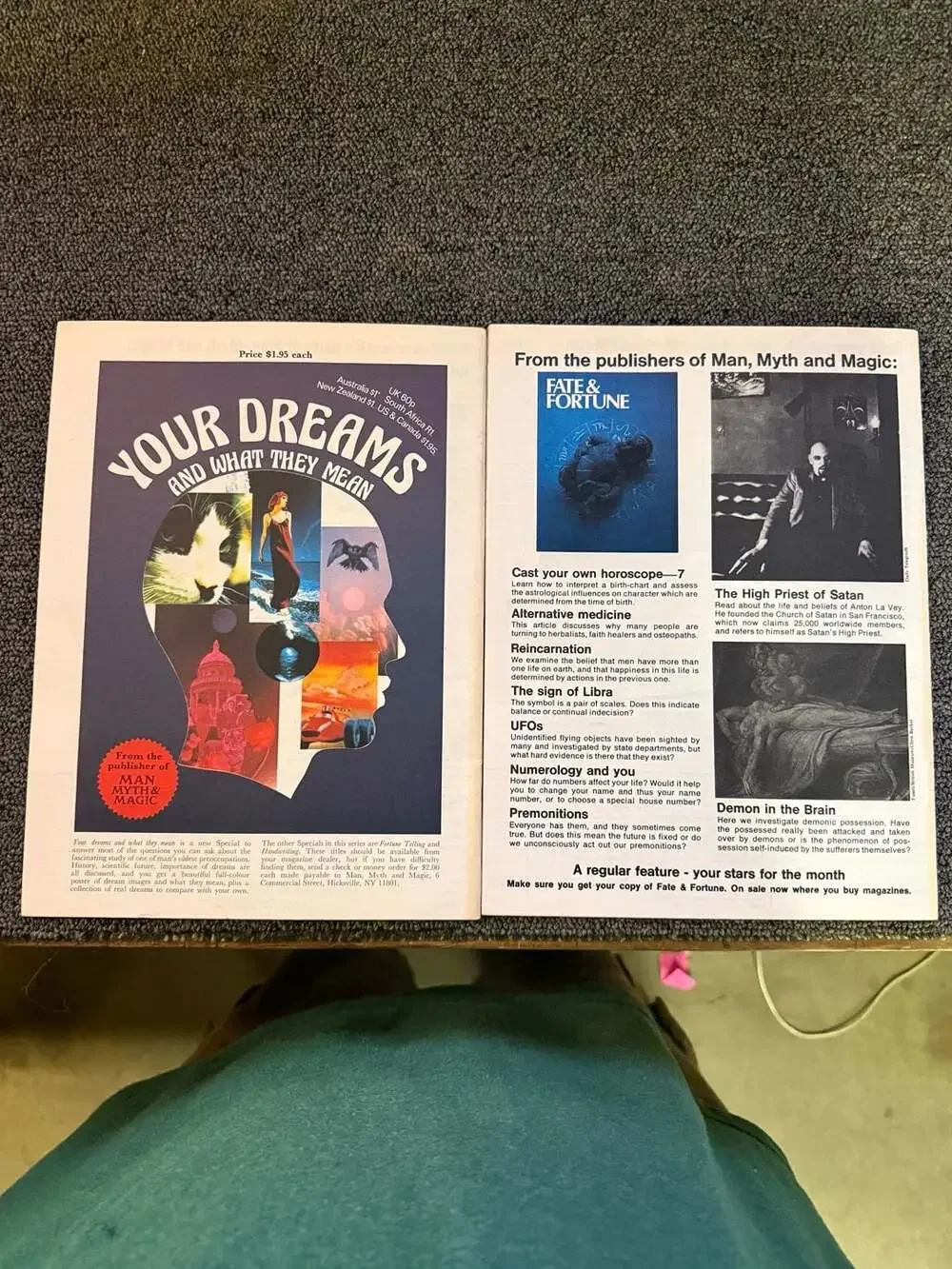 Man, Myth & Magic Magazine Lot Parts 43, 44, 45, 46, 47, 48 Encyclopedia of the